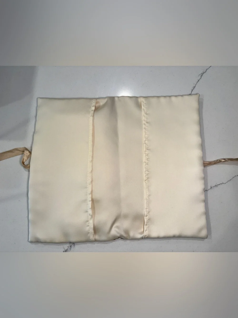 ⚜️ Handmade Champagne Silk & Lace Journal Cover ⚜️